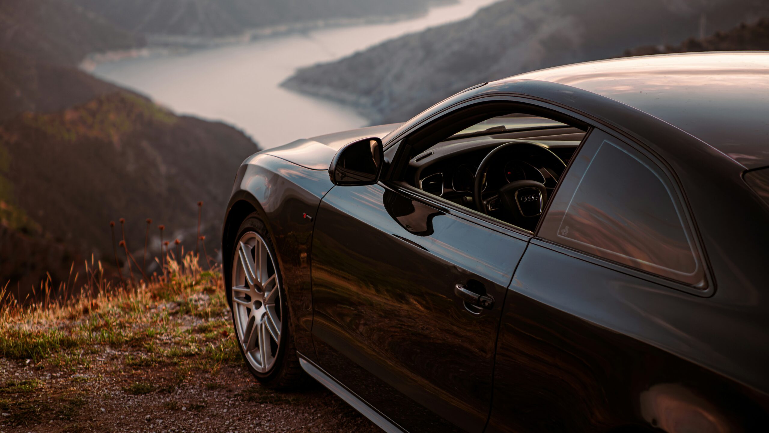 audi car on top